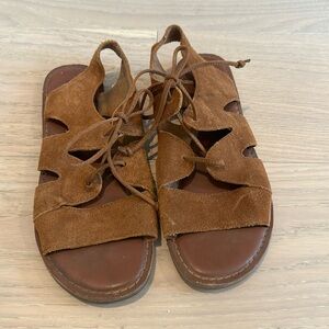 TOMS suede sandals